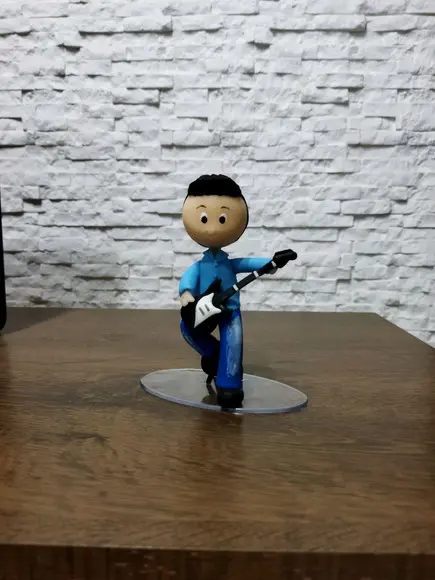 Boneco Guitarrista