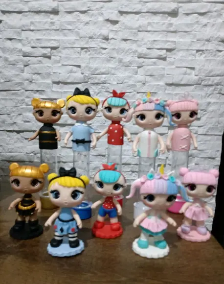 Tubetes em Biscuit