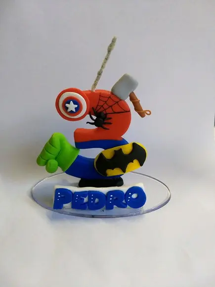Vela Super Heróis