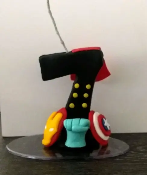Vela homem de ferro
