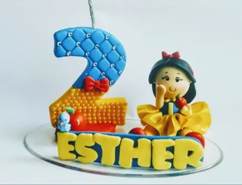 Vela branca de neve