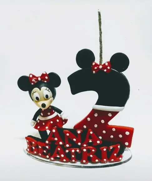 Topo de bolo Minnie