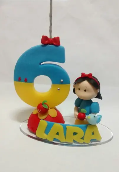 Vela branca de neve