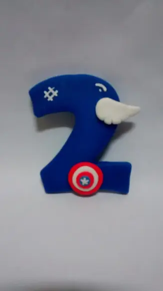 Vela Personalizada Capitao America