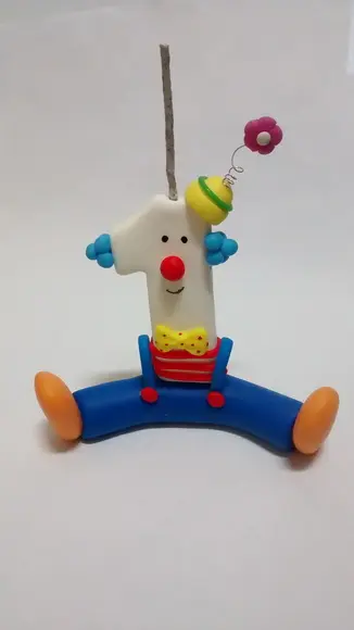Vela Tema Palhaço