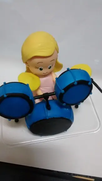Topo de bolo baterista