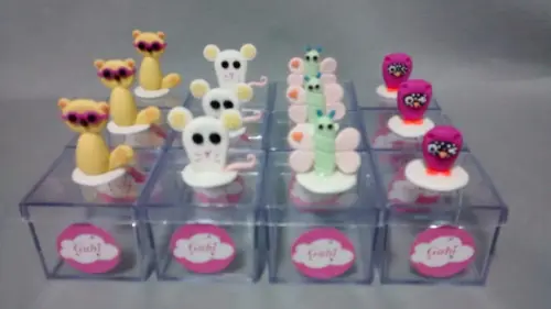 Caixinha Acrilico Lalaloopsy