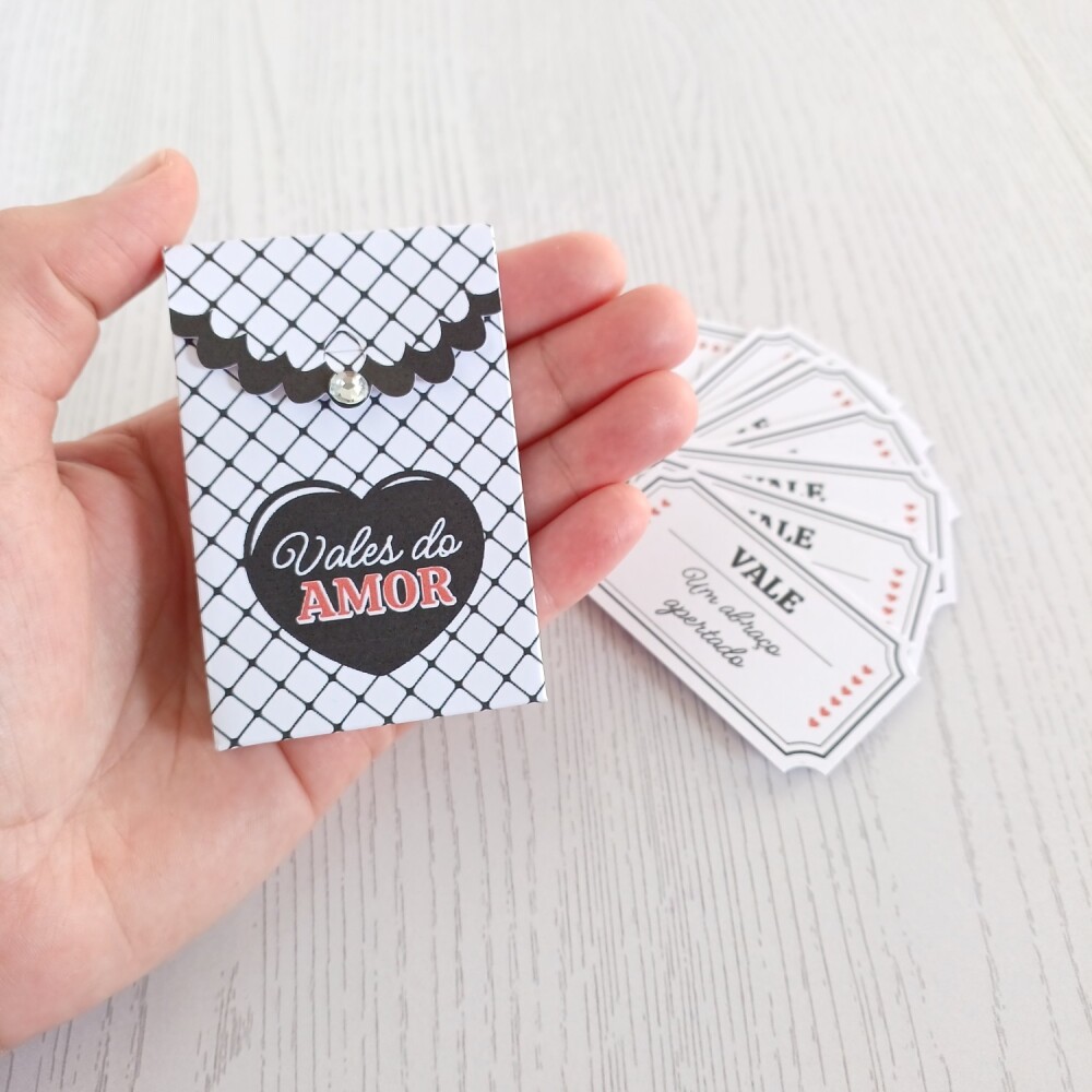Vales do Amor, Tickets do Amor, Presente DIA DOS NAMORADOS