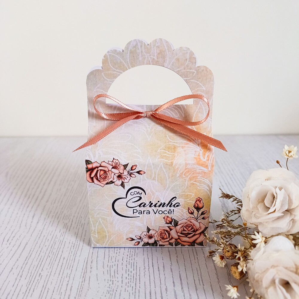 Kit 10 Caixas para 1 sabonete redondo Natura Vintage Floral Rosas
