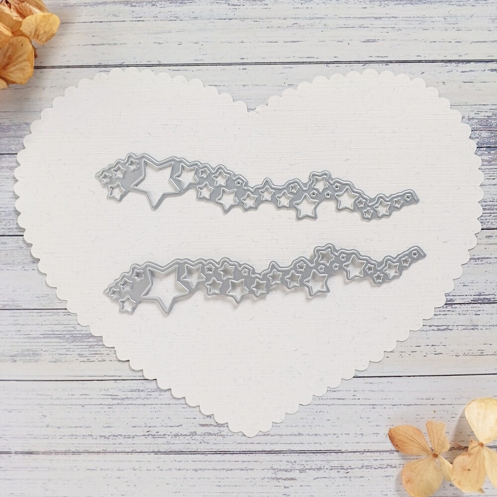 Faca de corte para Artesanato Scrapbooking Borda Estrela
