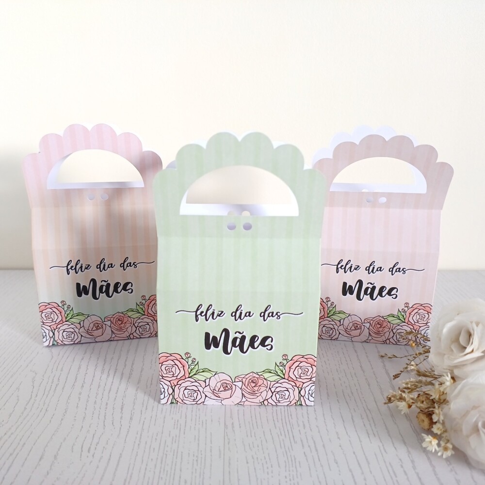Kit 10 Caixas para 1 sabonete redondo Natura Dia das Mães