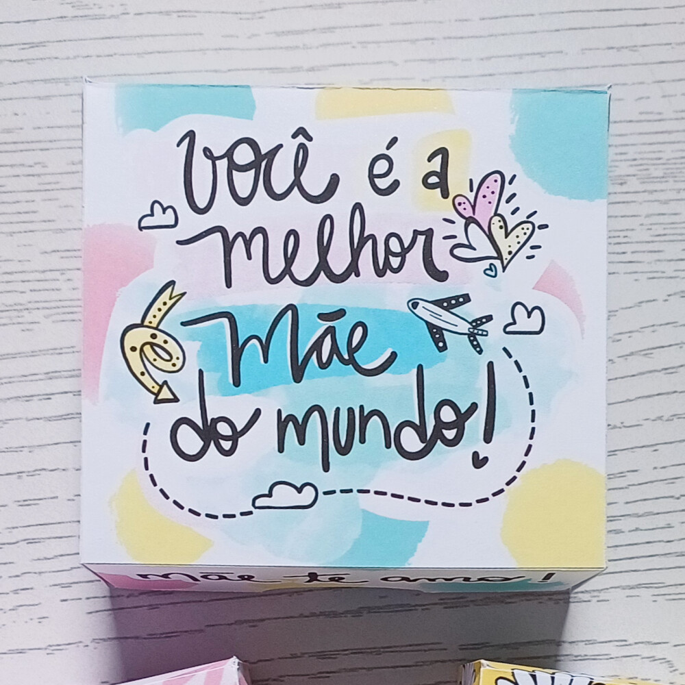 Kit 10 Caixas para 1 sabonete redondo Natura Feliz Dia das Mães