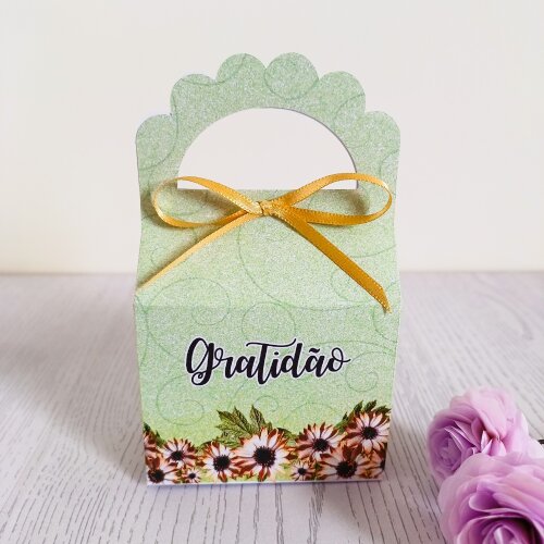 Kit 10 Caixas para 1 sabonete redondo Natura Floral Felicidades -