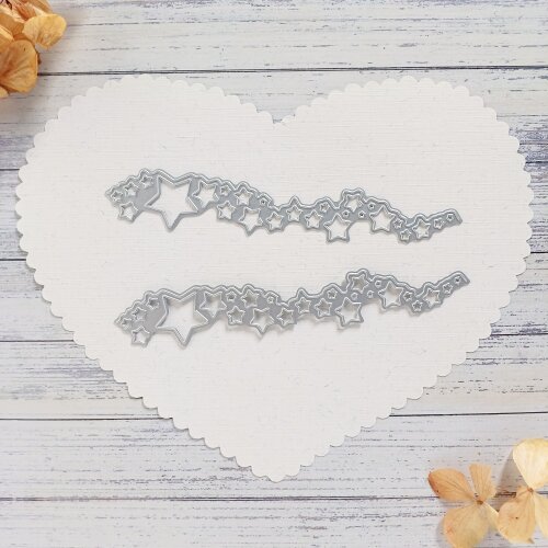 Faca de corte para Artesanato Scrapbooking Borda Estrela