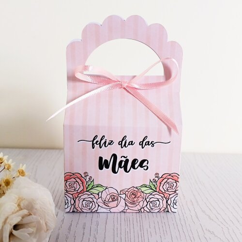 Kit 10 Caixas para 1 sabonete redondo Natura Dia das Mães