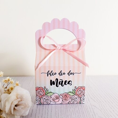 Kit 10 Caixas para 1 sabonete redondo Natura Dia das Mães