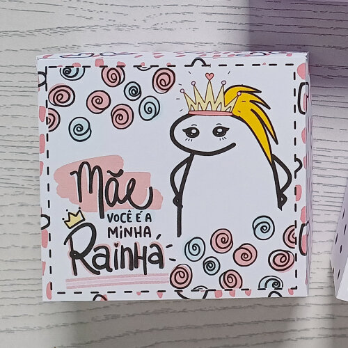 Kit 10 Caixas para 1 sabonete redondo Natura  Flork Feliz Dia das