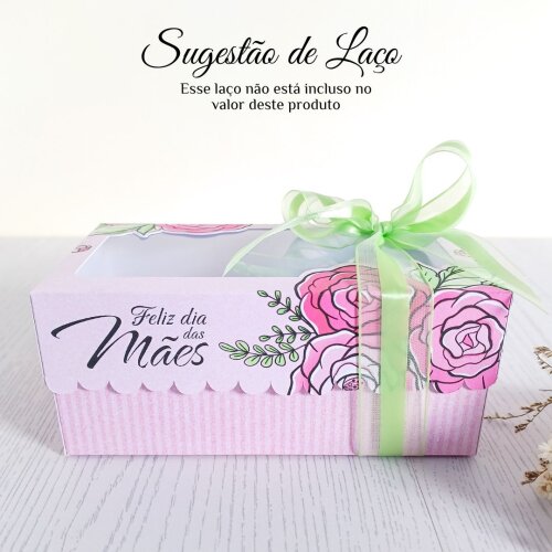 10 Caixas com visor Dia das Mães