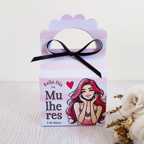 Kit 10 Caixas para 1 sabonete redondo Natura Feliz Dia das Mulher