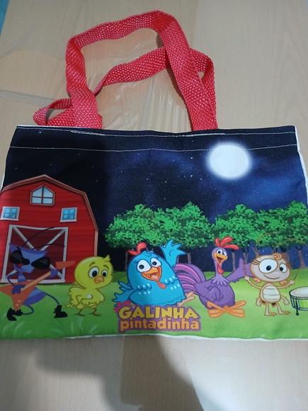 Bolsa Ecobag Galinha Pintadinha