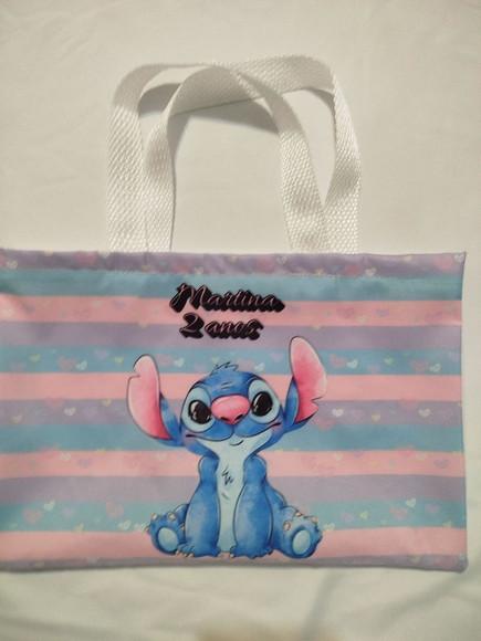 Bolsa Ecobag Stitch Personalizada!