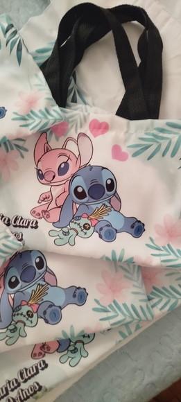 Bolsa Ecobag Stitch Personalizada!
