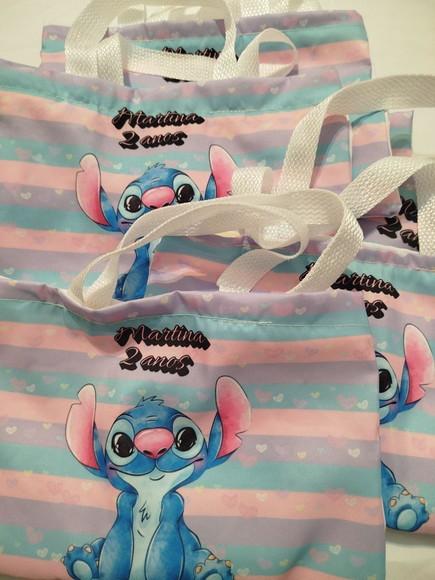 Bolsa Ecobag Stitch Personalizada!