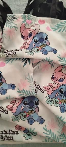 Bolsa Ecobag Stitch Personalizada!