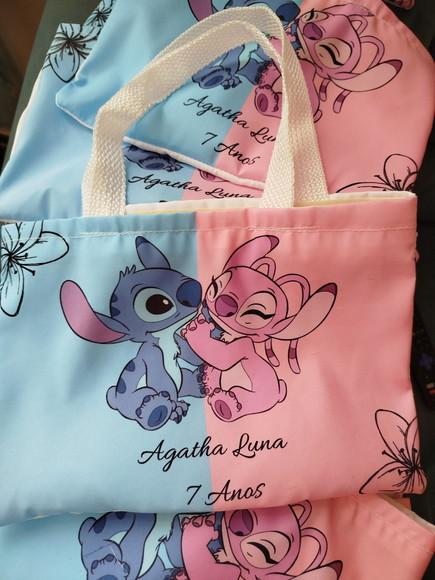 Bolsa Ecobag Stitch Personalizada!