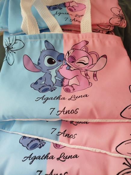 Bolsa Ecobag Stitch Personalizada!