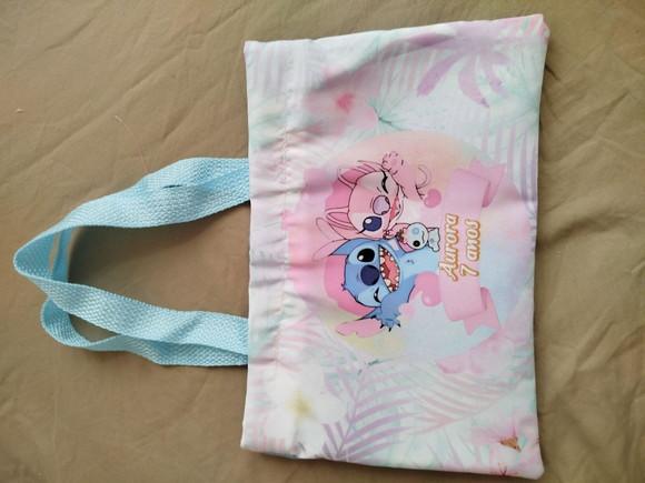 Bolsa Ecobag Stitch Personalizada!