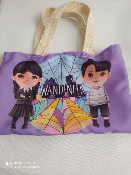 Bolsa Ecobag Wandinha !