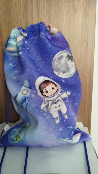 Mochilinha Personalizada Astronauta !