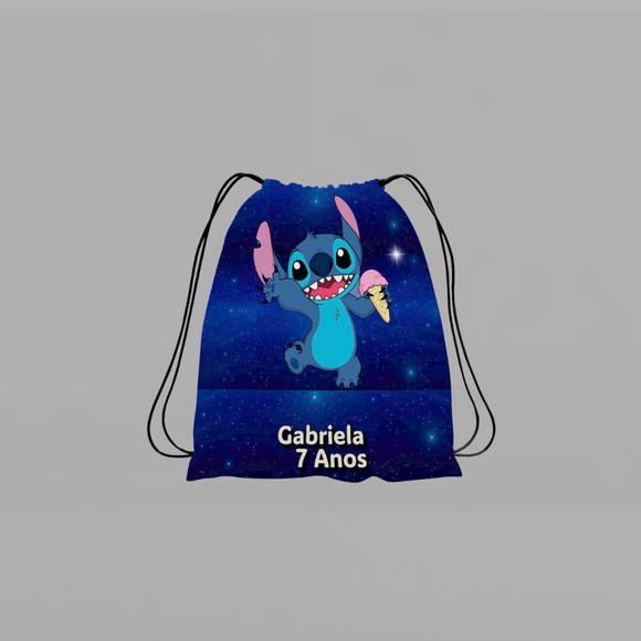 Mochilinha Stitch Personalizada !