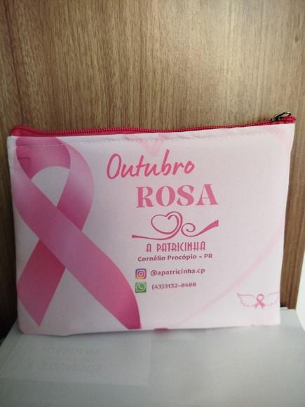 Necessaire Outubro Rosa