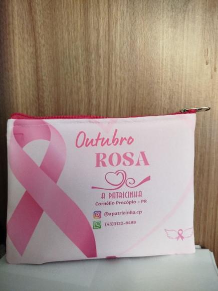 Necessaire Outubro Rosa