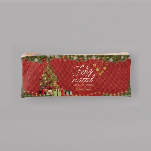 Necessaire Slim Natal Personalizada !