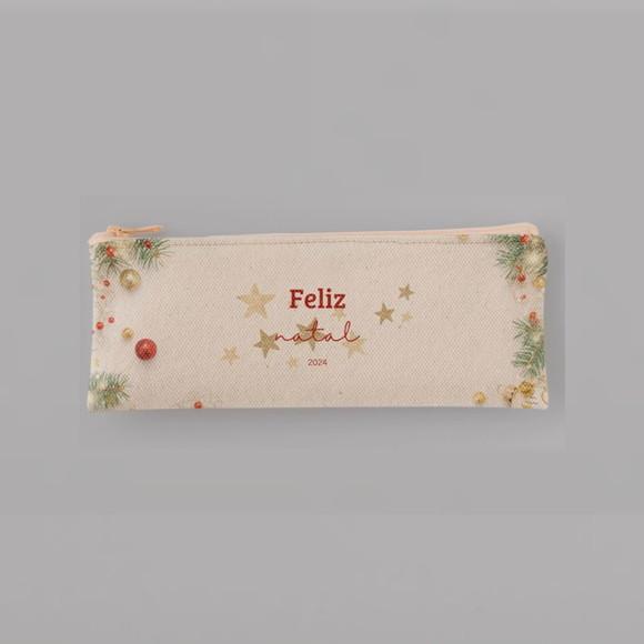 Necessaire Slim Natal Personalizada !