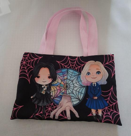 Sacolinha Ecobag Personalizável Wandinha