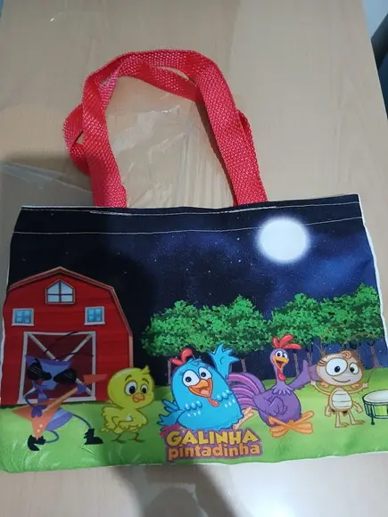 Bolsa Ecobag Galinha Pintadinha