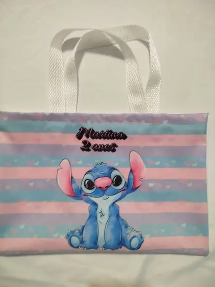 Bolsa Ecobag Stitch Personalizada!
