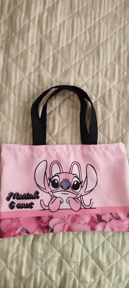Bolsa Ecobag Stitch Personalizada!