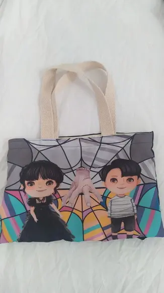 Bolsa Ecobag Wandinha !