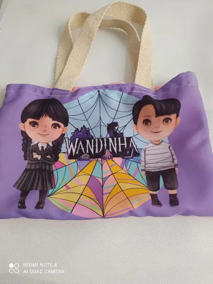 Bolsa Ecobag Wandinha !