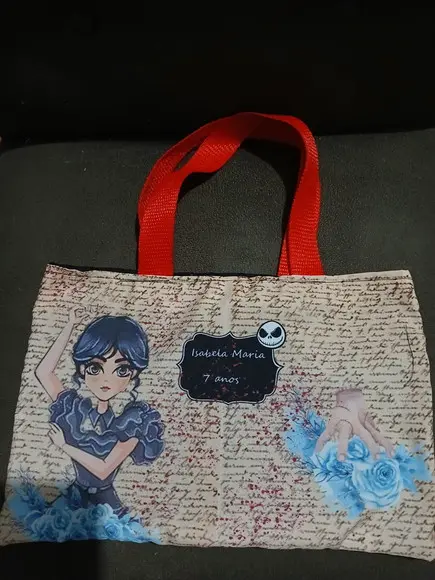 Bolsa Ecobag Wandinha