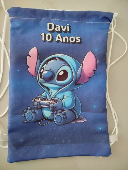 Mochilinha Stitch Personalizada !
