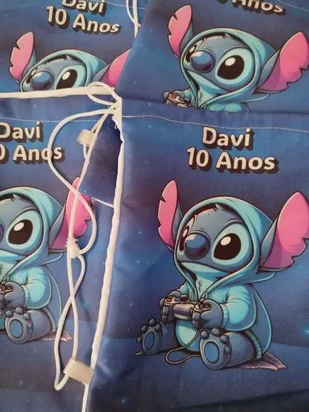 Mochilinha Stitch Personalizada !