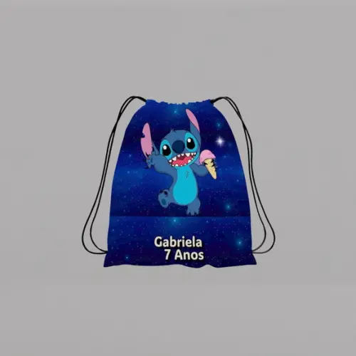 Mochilinha Stitch Personalizada !
