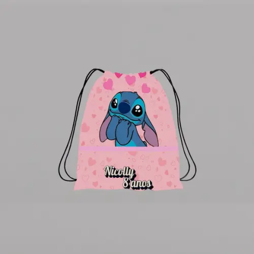 Mochilinha Stitch Personalizada !