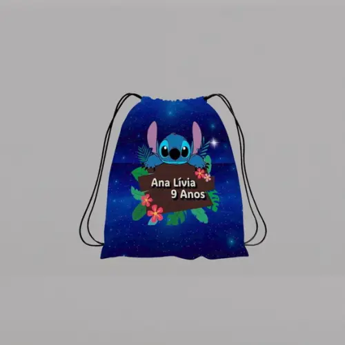 Mochilinha Stitch Personalizada !